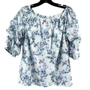 Nordstrom Cece Ruffle Sleeve Blouse